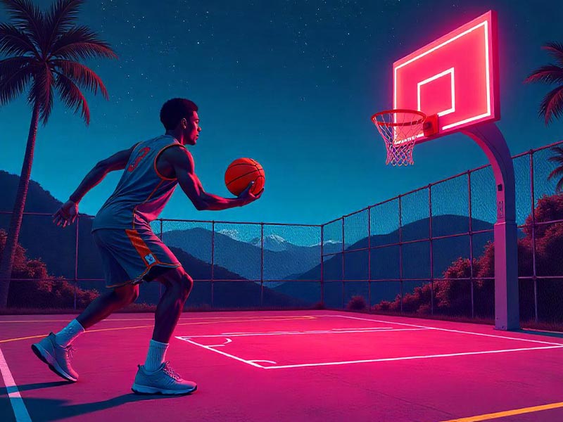 魔术师儿子EJ酱与粉丝合影，这天赋不打球是不是可惜了？😔